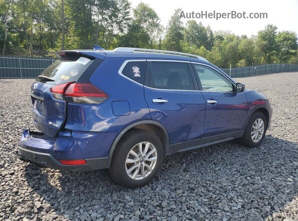 JN8AT2MV5LW104535 2020 NISSAN ROGUE Blue Rear right
