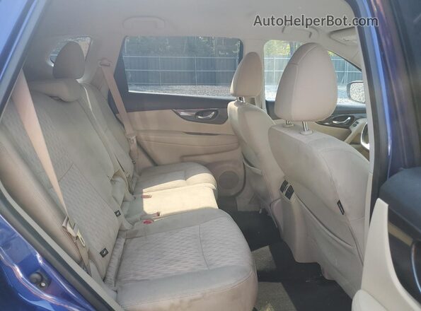 JN8AT2MV5LW104535 2020 NISSAN ROGUE Blue Rear interior view