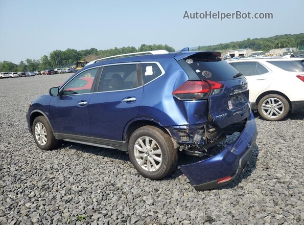 JN8AT2MV5LW104535 2020 NISSAN ROGUE Blue Rear left