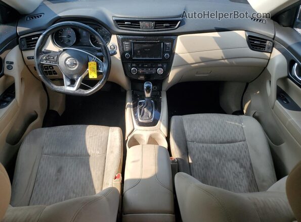 JN8AT2MV5LW104535 2020 NISSAN ROGUE Blue Dashboard view