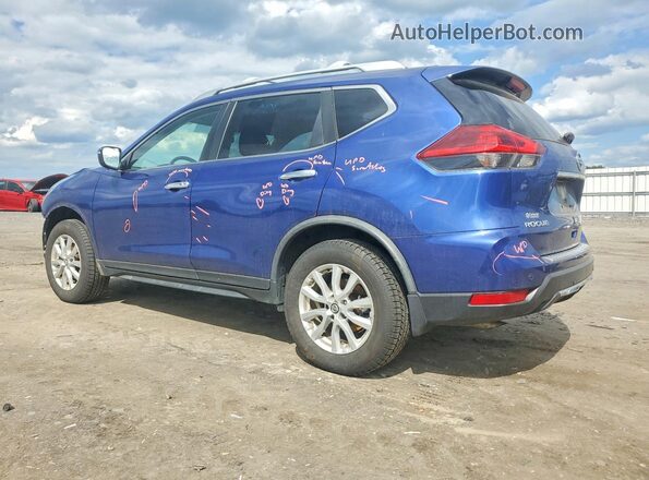 JN8AT2MV5LW120122 2020 NISSAN ROGUE Синий Задняя левая четверть