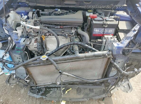 JN8AT2MV5LW120122 2020 NISSAN ROGUE Синий Вид подкапотного пространства