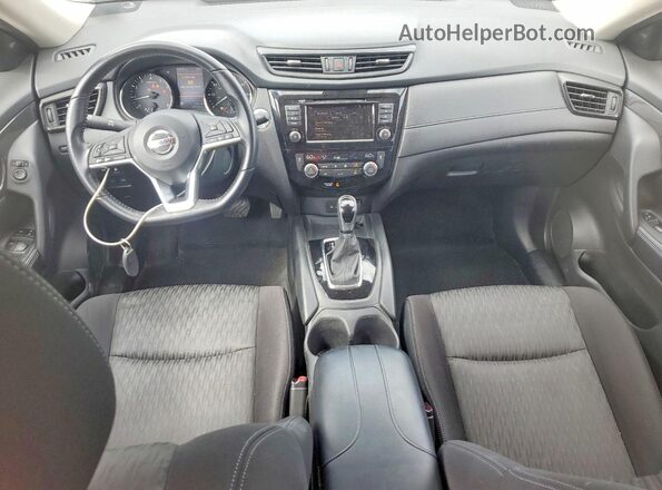 JN8AT2MV5LW120122 2020 NISSAN ROGUE Синий Вид панели приборов