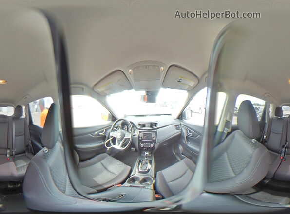 JN8AT2MV5LW120122 2020 NISSAN ROGUE Синий Панорамный вид салона 360°