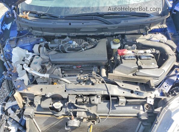 JN8AT2MV5LW132920 2020 NISSAN ROGUE Blue Engine compartment view