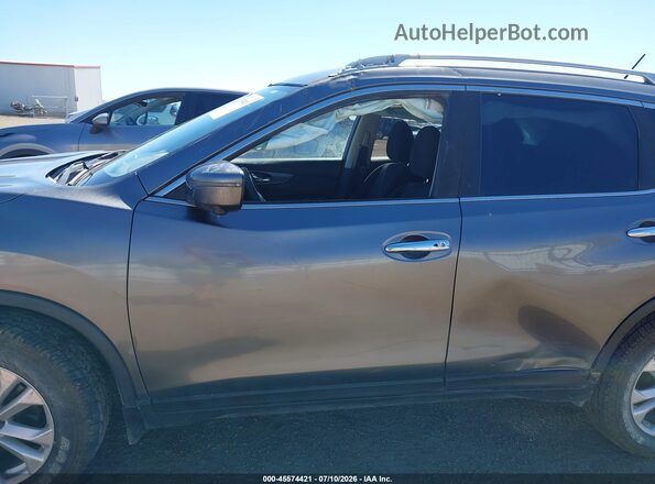 JN8AT2MV6GW145875 2016 NISSAN ROGUE Gray Front view