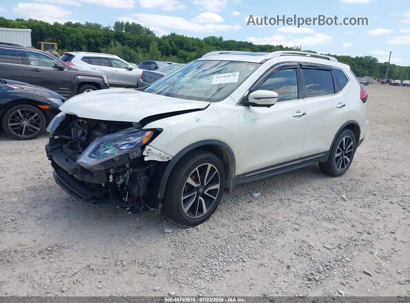 JN8AT2MV6HW280680 2017 NISSAN ROGUE White Առջևի ձախ երեք քառորդ տեսարան