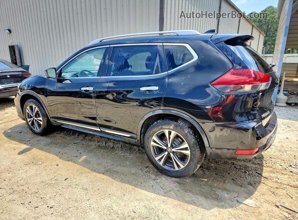 JN8AT2MV6JW321086 2018 NISSAN ROGUE Black Trasero izquierdo