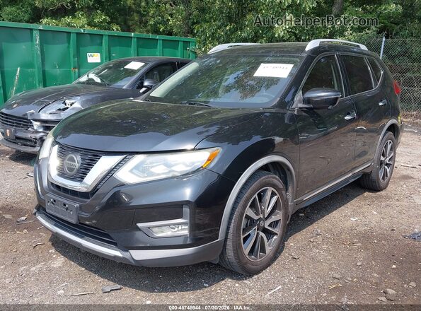 JN8AT2MV6JW325364 2018 NISSAN ROGUE Black წინა ხედი