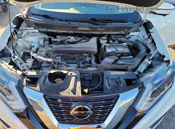 JN8AT2MV6JW353066 2018 NISSAN ROGUE White Widok komory silnika