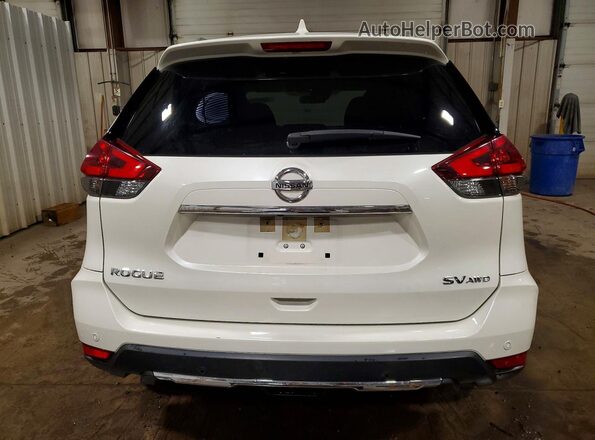 JN8AT2MV6LW141593 2020 NISSAN ROGUE White Rear view