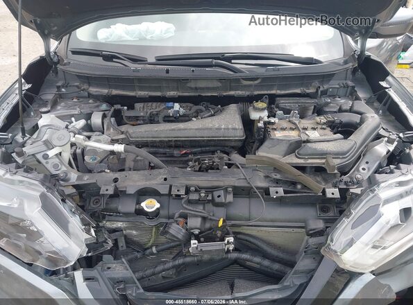 JN8AT2MV6LW141657 2020 NISSAN ROGUE Синий Вид сзади
