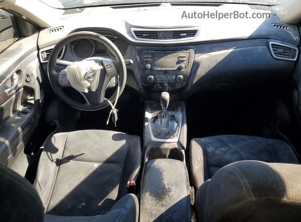 JN8AT2MV7GW139812 2016 NISSAN ROGUE Green Вид панелі приладів