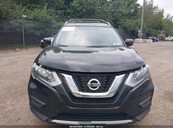 JN8AT2MV7HW020644 2017 NISSAN ROGUE Black Դիմացի տեսք