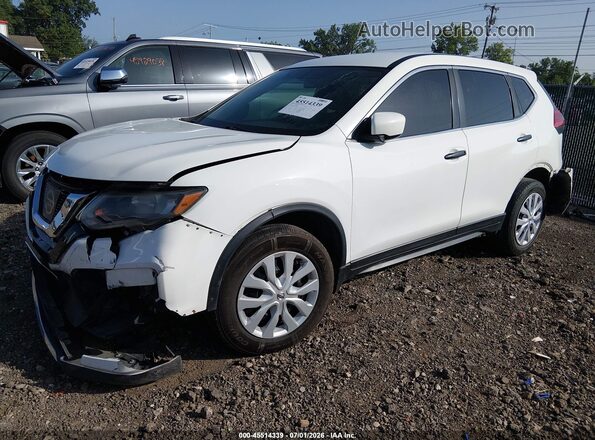 JN8AT2MV7HW026752 2017 NISSAN ROGUE White Передня ліва чверть