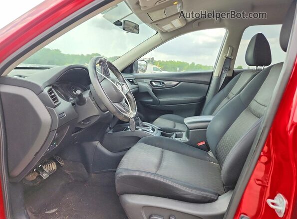 JN8AT2MV7HW269543 2017 NISSAN ROGUE Red Սալոնի դիմացի տեսք