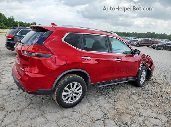 JN8AT2MV7HW269543 2017 NISSAN ROGUE Red Հետևի աջ