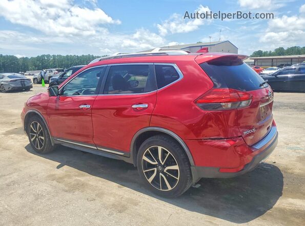 JN8AT2MV7HW278064 2017 NISSAN ROGUE Red უკანა მარცხენა
