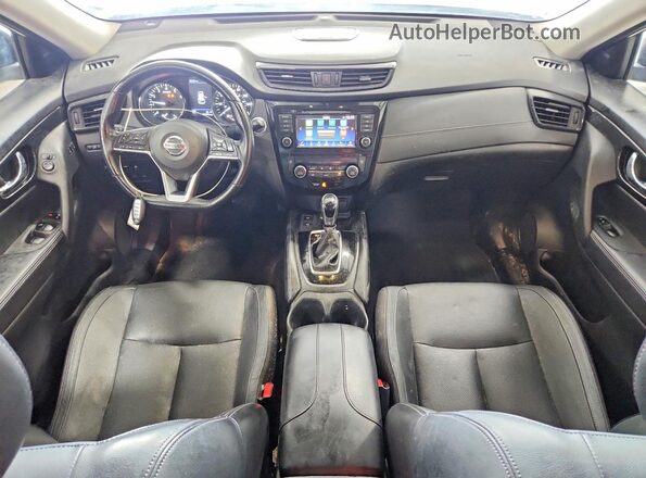 JN8AT2MV7JW306631 2018 NISSAN ROGUE White Widok deski rozdzielczej