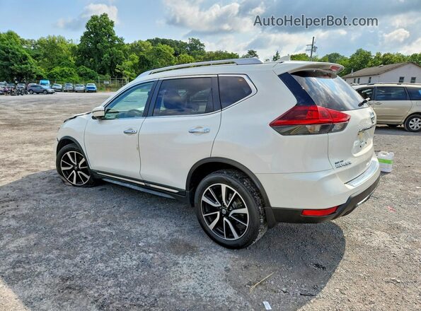 JN8AT2MV7JW341198 2018 NISSAN ROGUE Белый Задняя левая четверть