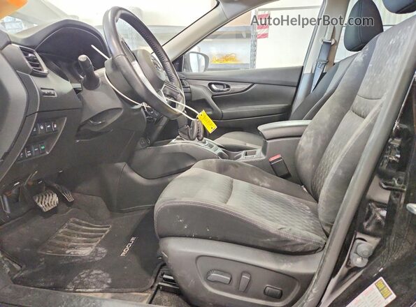 JN8AT2MV7LW100129 2020 NISSAN ROGUE Black Front interior view