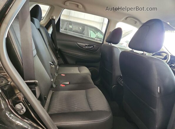 JN8AT2MV7LW100129 2020 NISSAN ROGUE Black Rear seats view