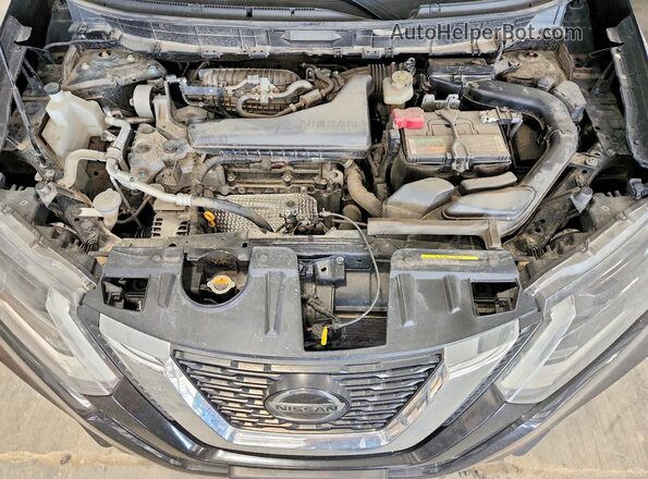 JN8AT2MV7LW100129 2020 NISSAN ROGUE Black Rear interior view