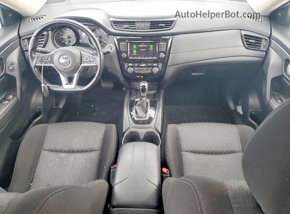 JN8AT2MV7LW106822 2020 NISSAN ROGUE Blue წინა პანელის ხედი