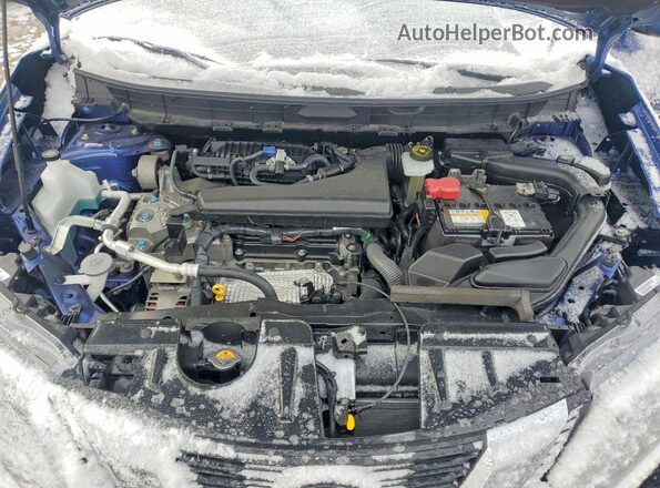 JN8AT2MV7LW106822 2020 NISSAN ROGUE Blue ძრავის განყოფილების ხედი