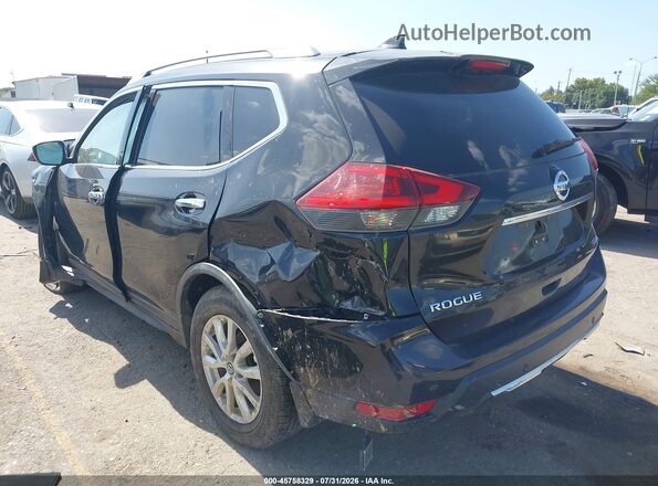 JN8AT2MV7LW140761 2020 NISSAN ROGUE Черный Задняя левая четверть