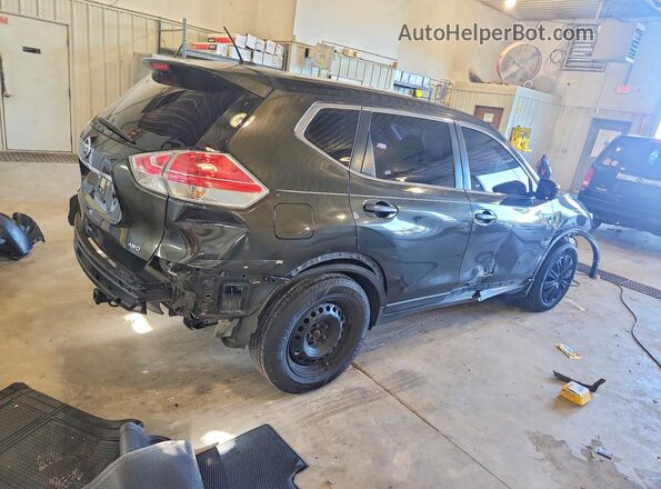 JN8AT2MV8GW138412 2016 NISSAN ROGUE Black Trasero derecho