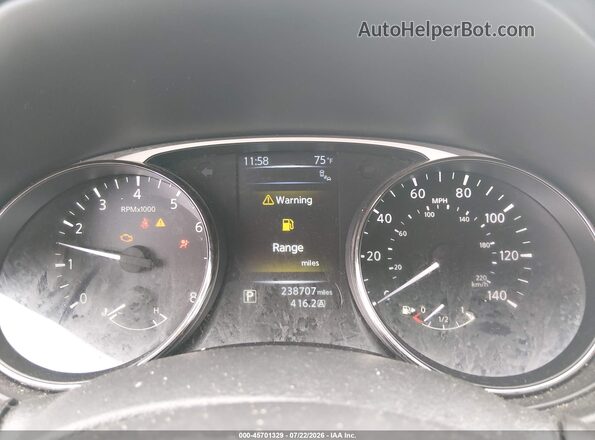 JN8AT2MV8GW153427 2016 NISSAN ROGUE Красный Вид задних сидений