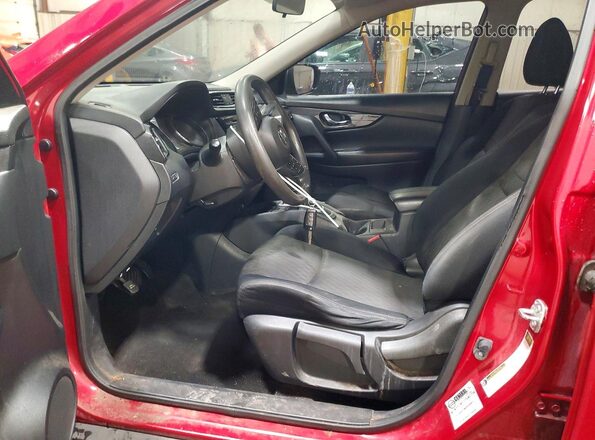 JN8AT2MV8HW003996 2017 NISSAN ROGUE Red Vista interior delantera