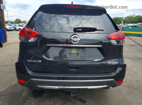 JN8AT2MV8JW328475 2018 NISSAN ROGUE Black Widok z tyłu