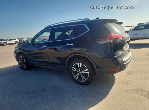 JN8AT2MV8KW374129 2019 NISSAN ROGUE Black Trasero izquierdo