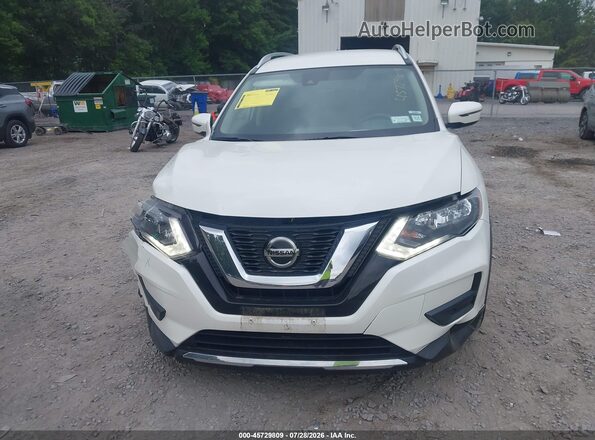 JN8AT2MV8KW378732 2019 NISSAN ROGUE White Вид щитка приладів