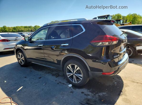 JN8AT2MV8KW379640 2019 NISSAN ROGUE Black Trasero izquierdo