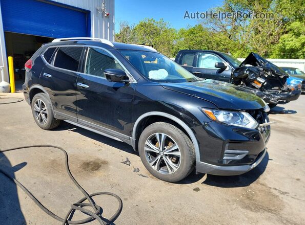 JN8AT2MV8KW379640 2019 NISSAN ROGUE Black Delantero derecho