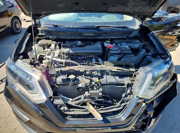 JN8AT2MV8KW379640 2019 NISSAN ROGUE Black Vista del compartimento del motor
