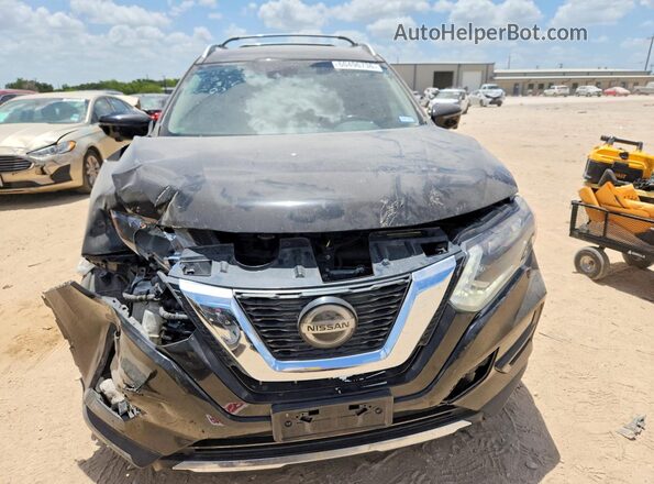 JN8AT2MV8KW388371 2019 NISSAN ROGUE Black Front view