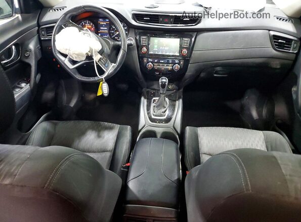 JN8AT2MV8KW397362 2019 NISSAN ROGUE Белый Вид панели приборов