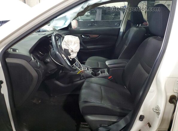 JN8AT2MV8KW397362 2019 NISSAN ROGUE Белый Вид салона спереди