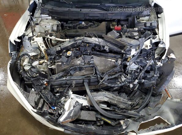 JN8AT2MV8KW397362 2019 NISSAN ROGUE Белый Вид подкапотного пространства