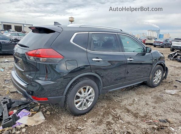 JN8AT2MV8LW105372 2020 NISSAN ROGUE Черный Задняя правая четверть