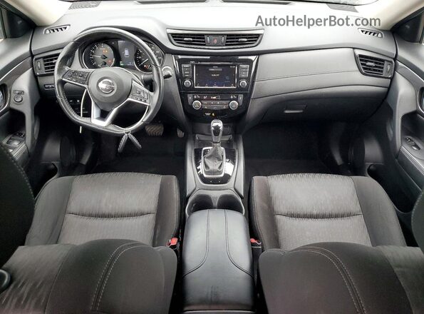 JN8AT2MV8LW105372 2020 NISSAN ROGUE Черный Вид панели приборов