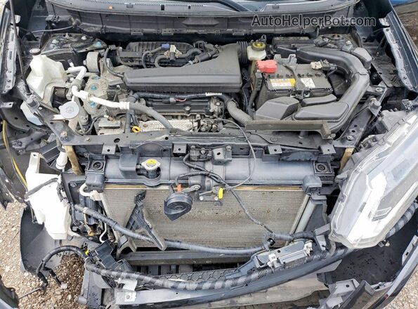 JN8AT2MV8LW105372 2020 NISSAN ROGUE Черный Вид подкапотного пространства
