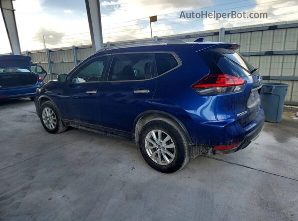 JN8AT2MV8LW109230 2020 NISSAN ROGUE Blue Հետևի ձախ
