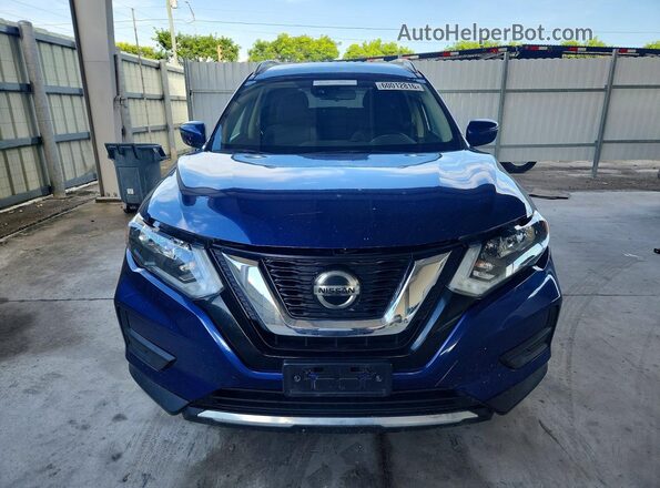 JN8AT2MV8LW109230 2020 NISSAN ROGUE Blue Դիմացի տեսք