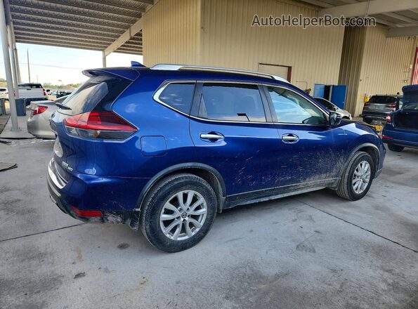 JN8AT2MV8LW109230 2020 NISSAN ROGUE Blue Հետևի աջ