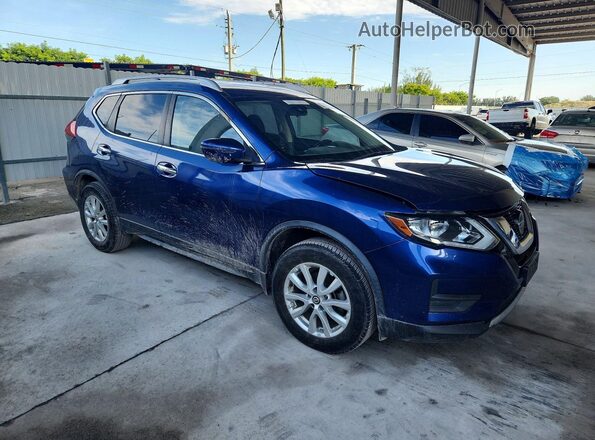 JN8AT2MV8LW109230 2020 NISSAN ROGUE Blue Առջևի աջ